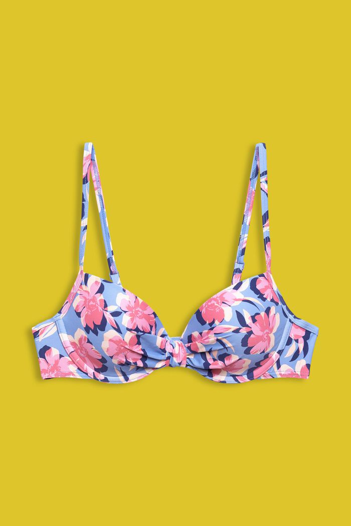 Recycelt: Wattiertes Bügel-Bikinitop