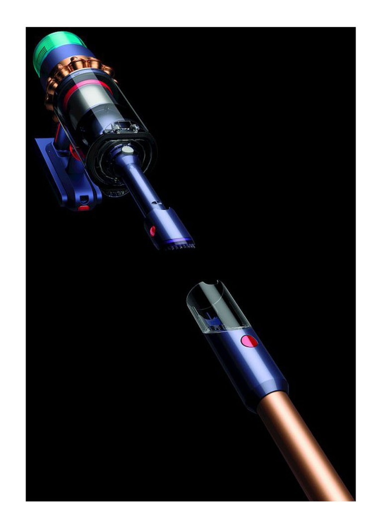 Dyson Gen5 Detect nūjveida putekļsūcējs 127,6 cm - zils/vara