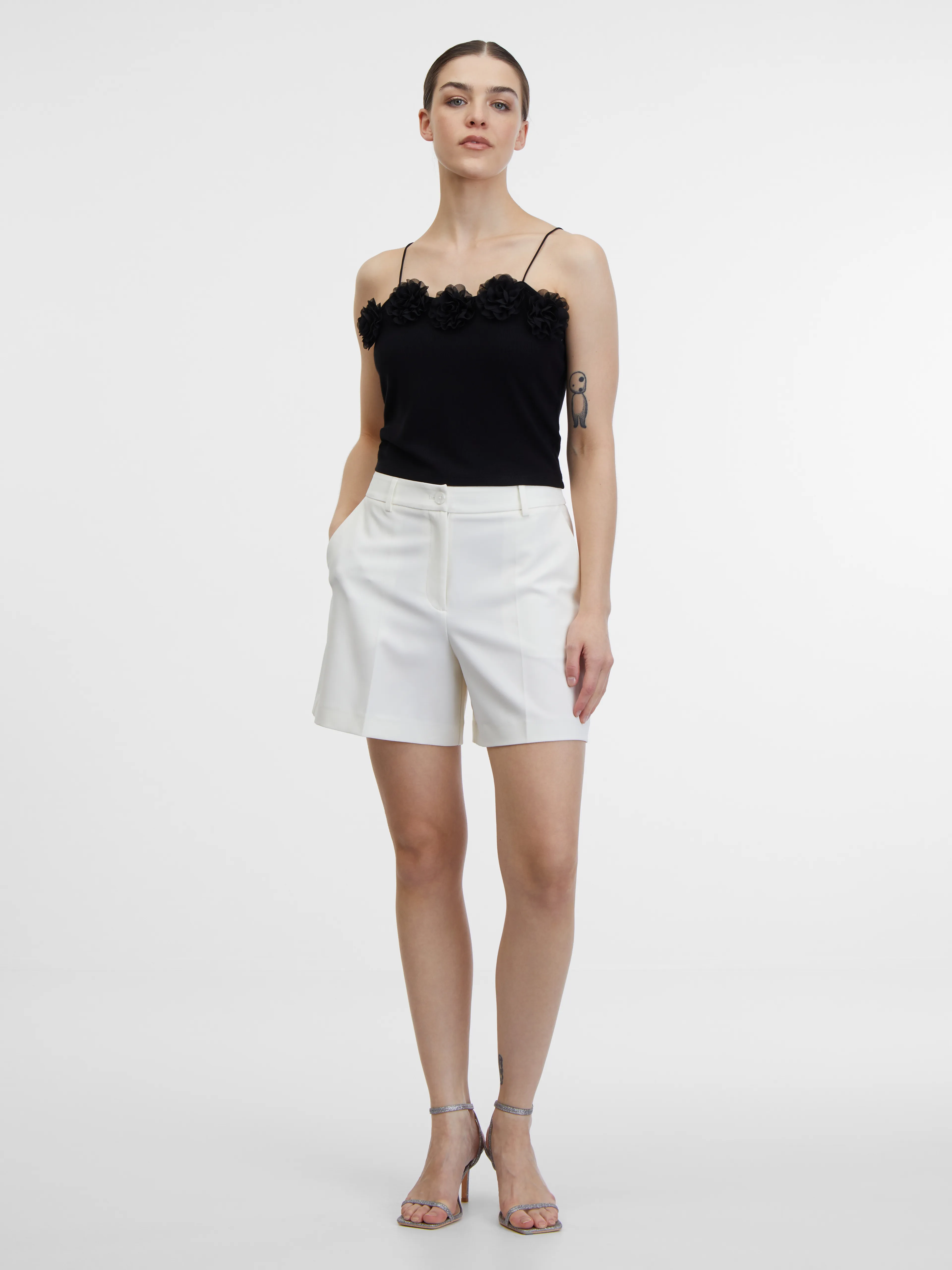 Schwarzes Damen-Tank-Top ORSAY
