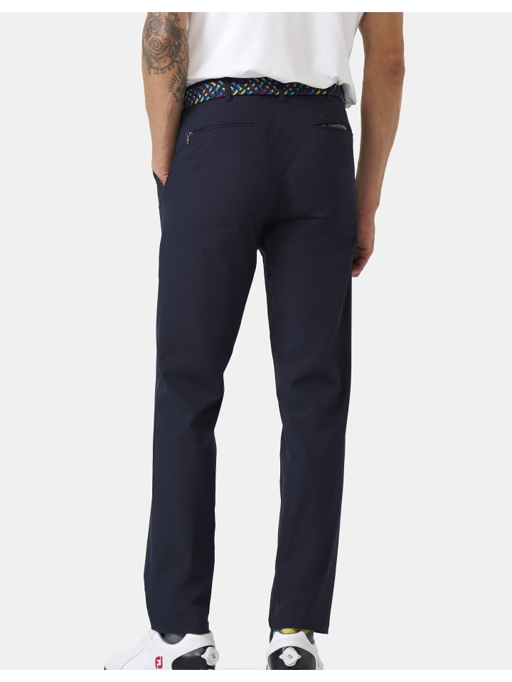 Meyer Hosen GOLF • MICROFANCY CHINO in marine günstig kaufen