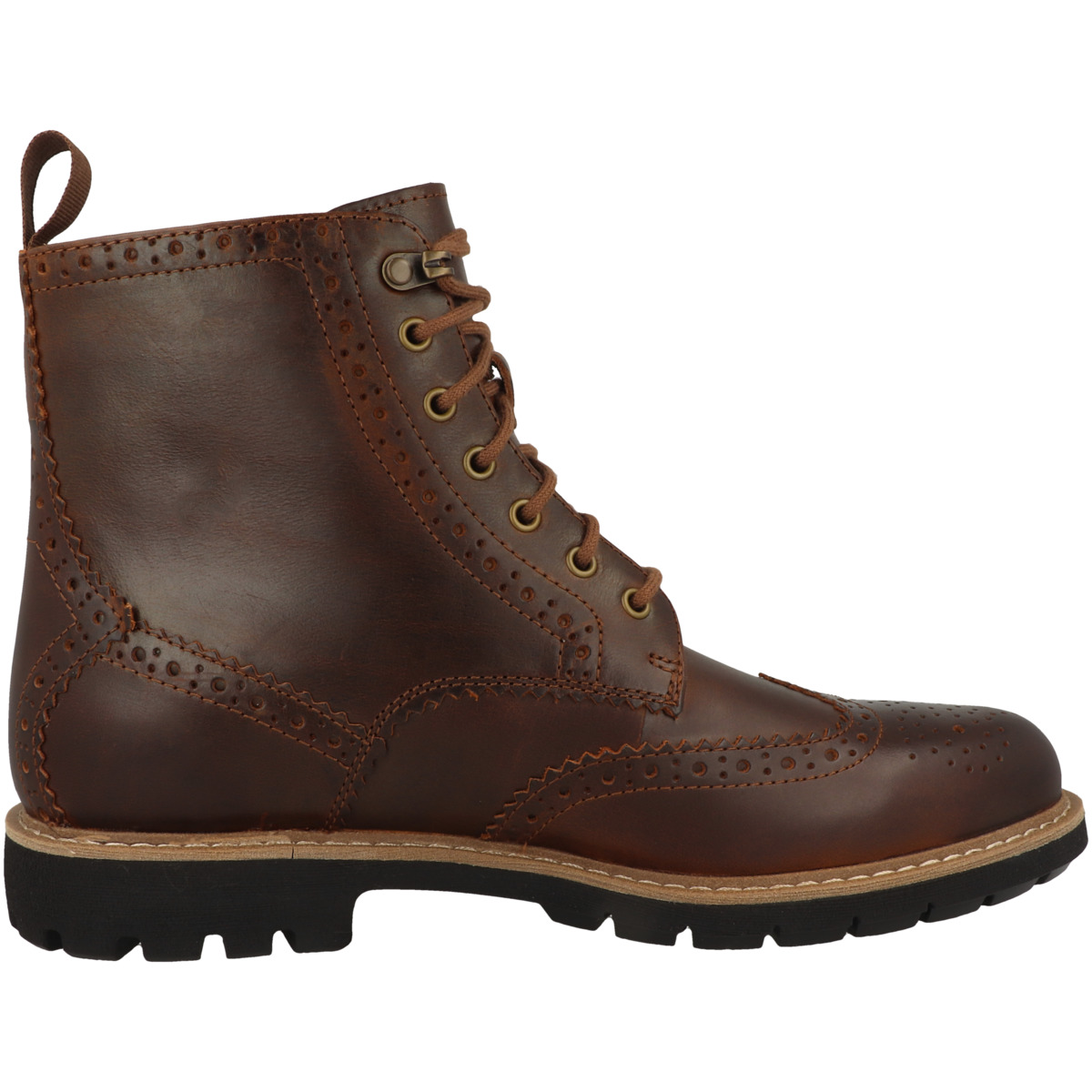 Clarks Batcombe Lord Schnürboots dunkelbraun