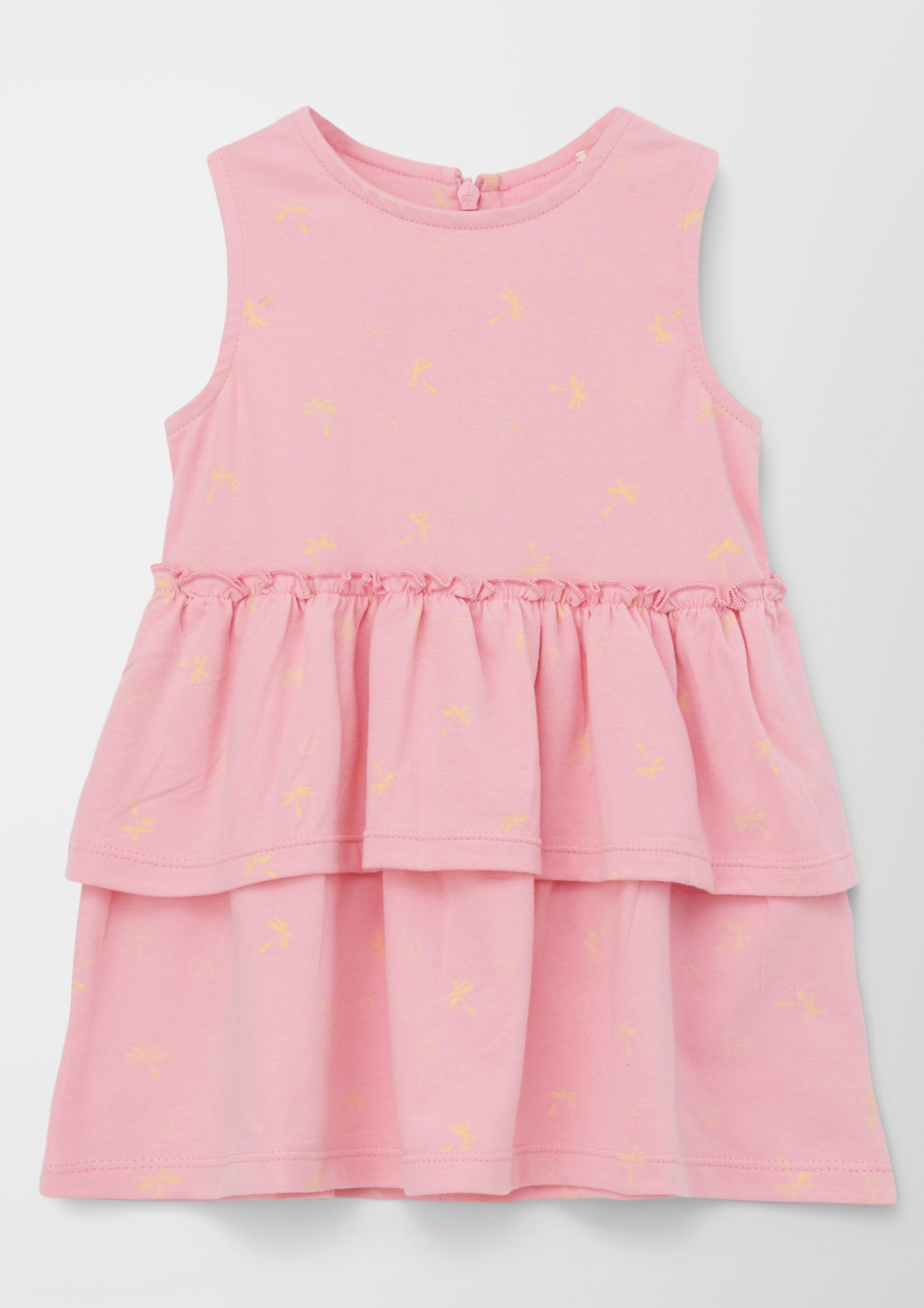 Baumwollkleid mit Volants  2130669-43A1