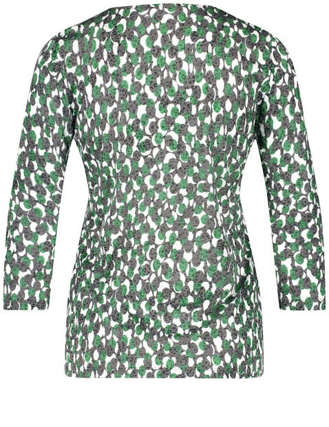 3/4 Arm Shirt mit Ausbrenner-Optik