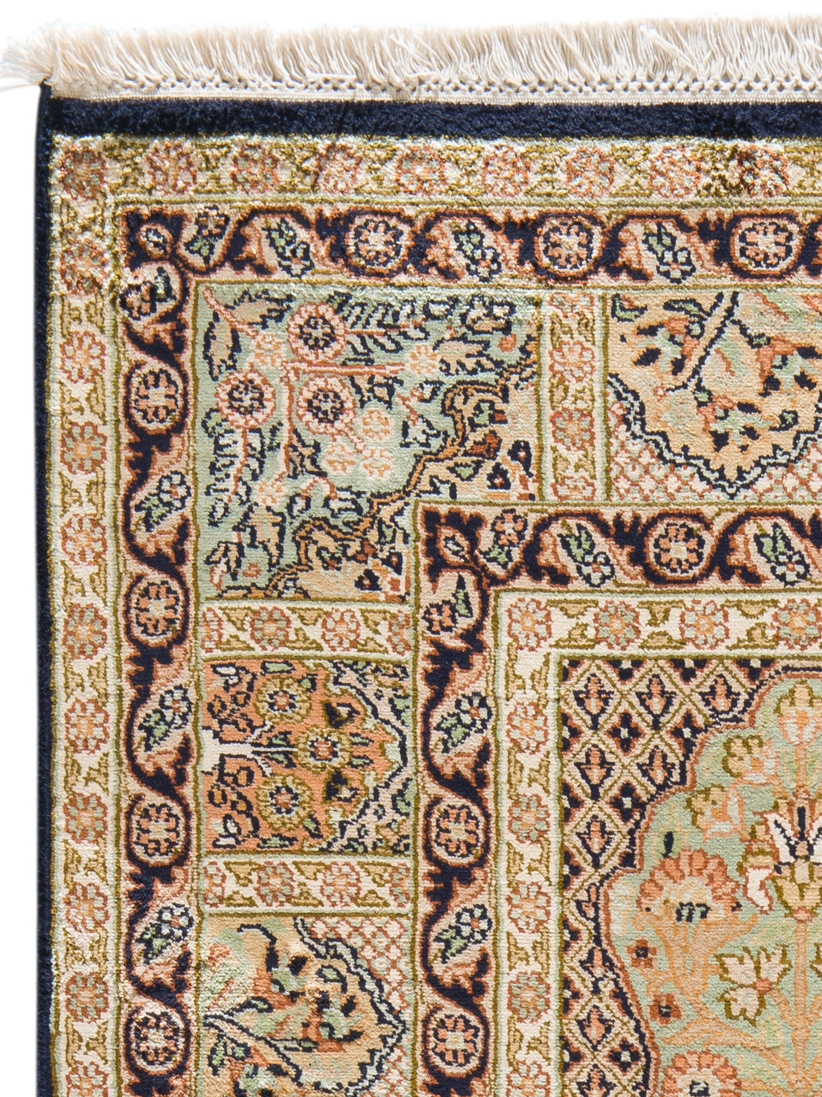 Kaschmir Seide 18/18 ca. 121 x 187 cm, Unikat / Einzelstück