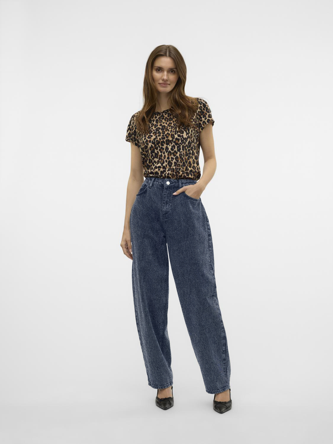 VMOLLIE Ballon Schnitt Jeans