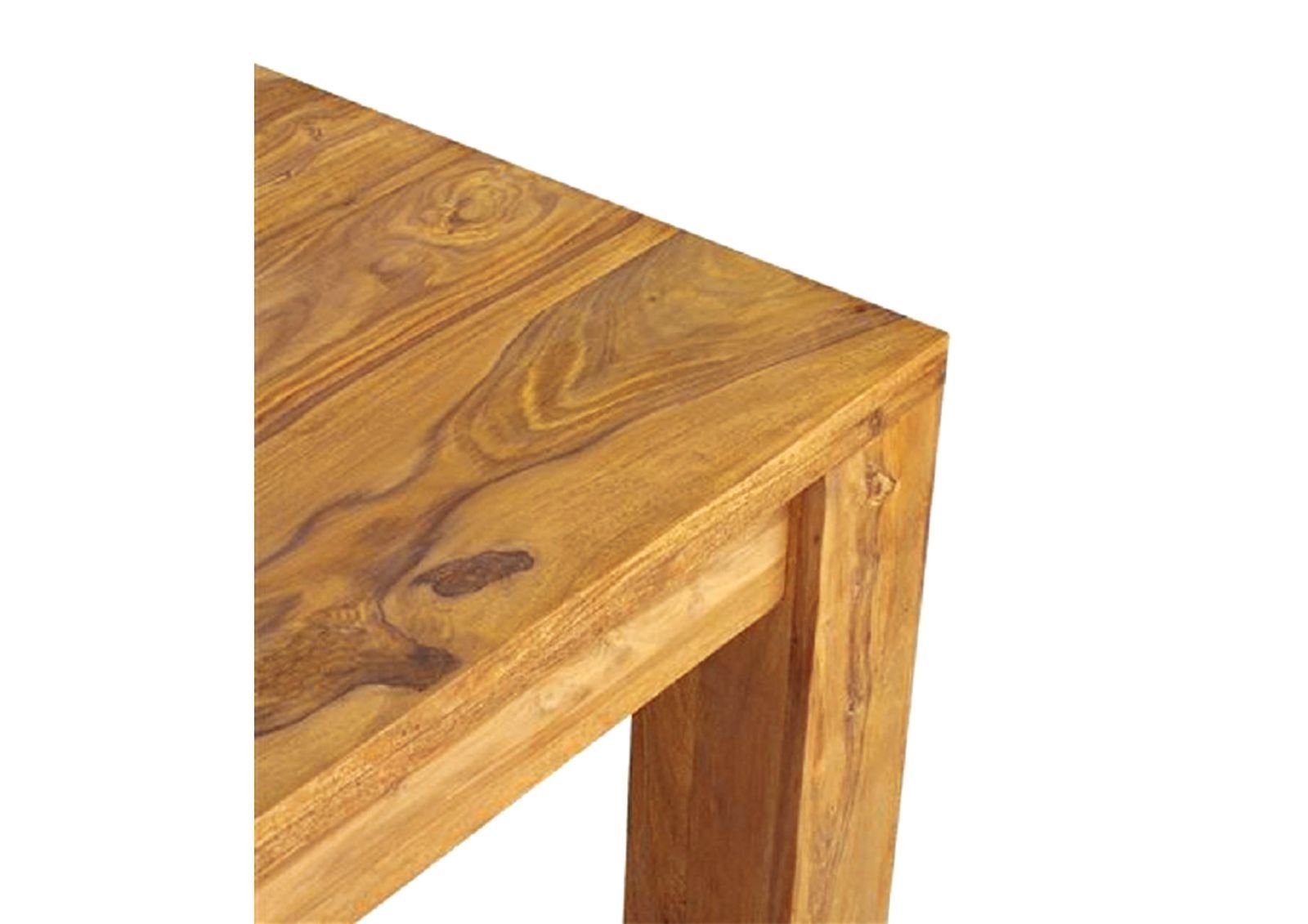Massivmoebel24 Esstisch Esstisch Sheesham 260x100x76 braun geölt NATURE BROWN #829