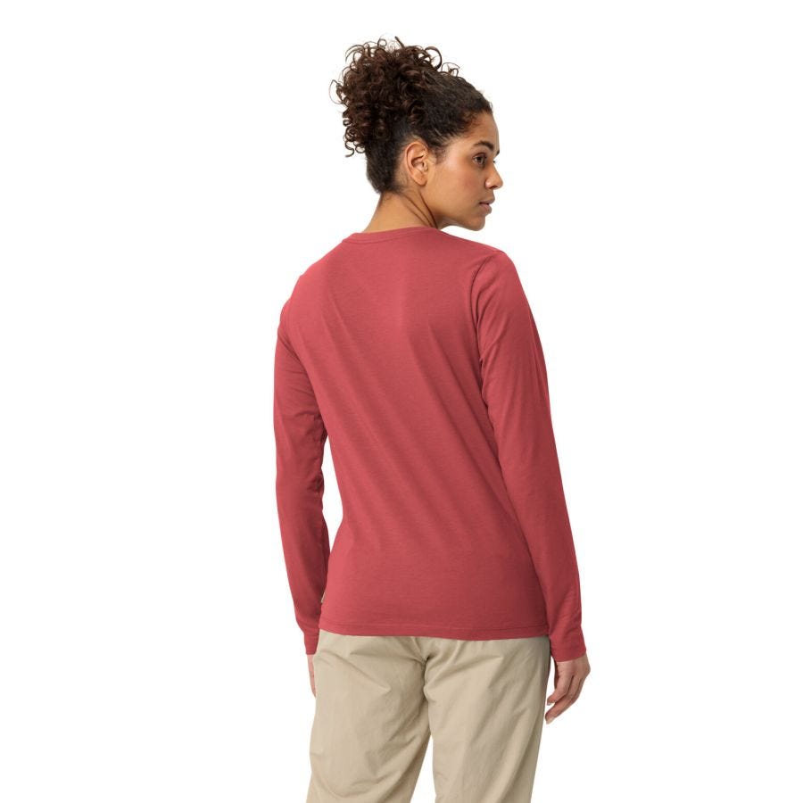Logo Langarmshirt Damen