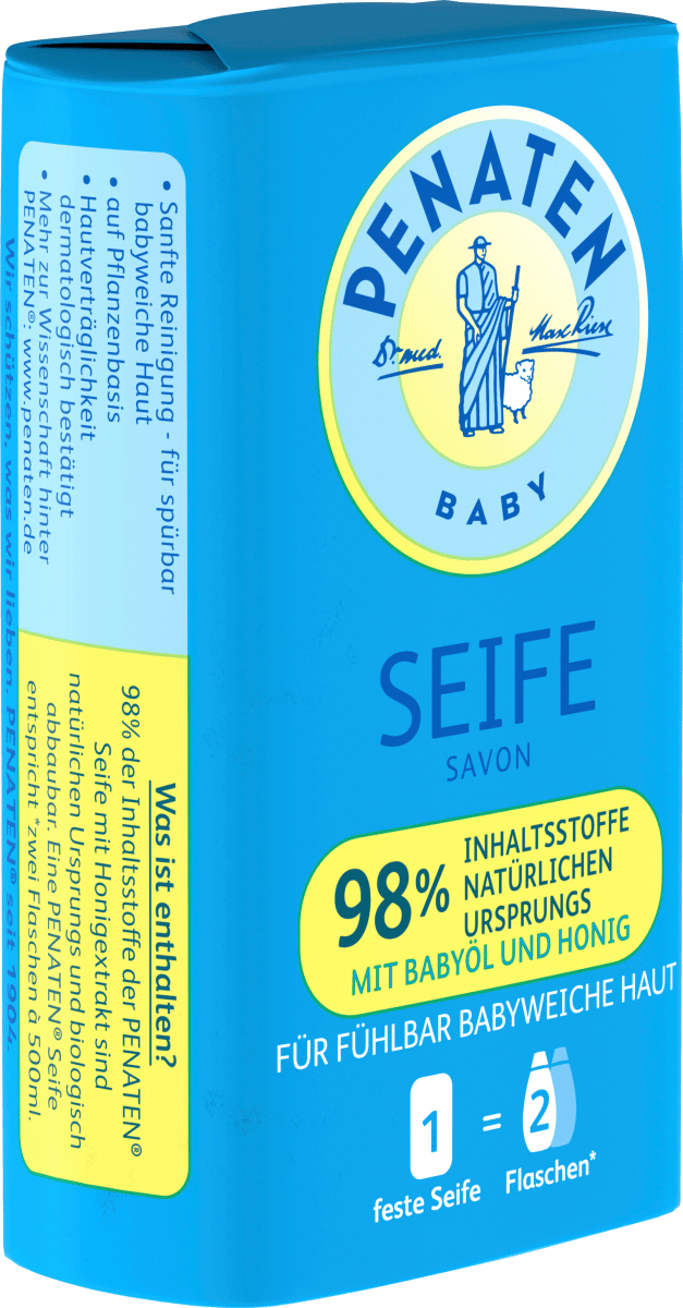 Seifenstück mit Babyöl & Honig, 90 g