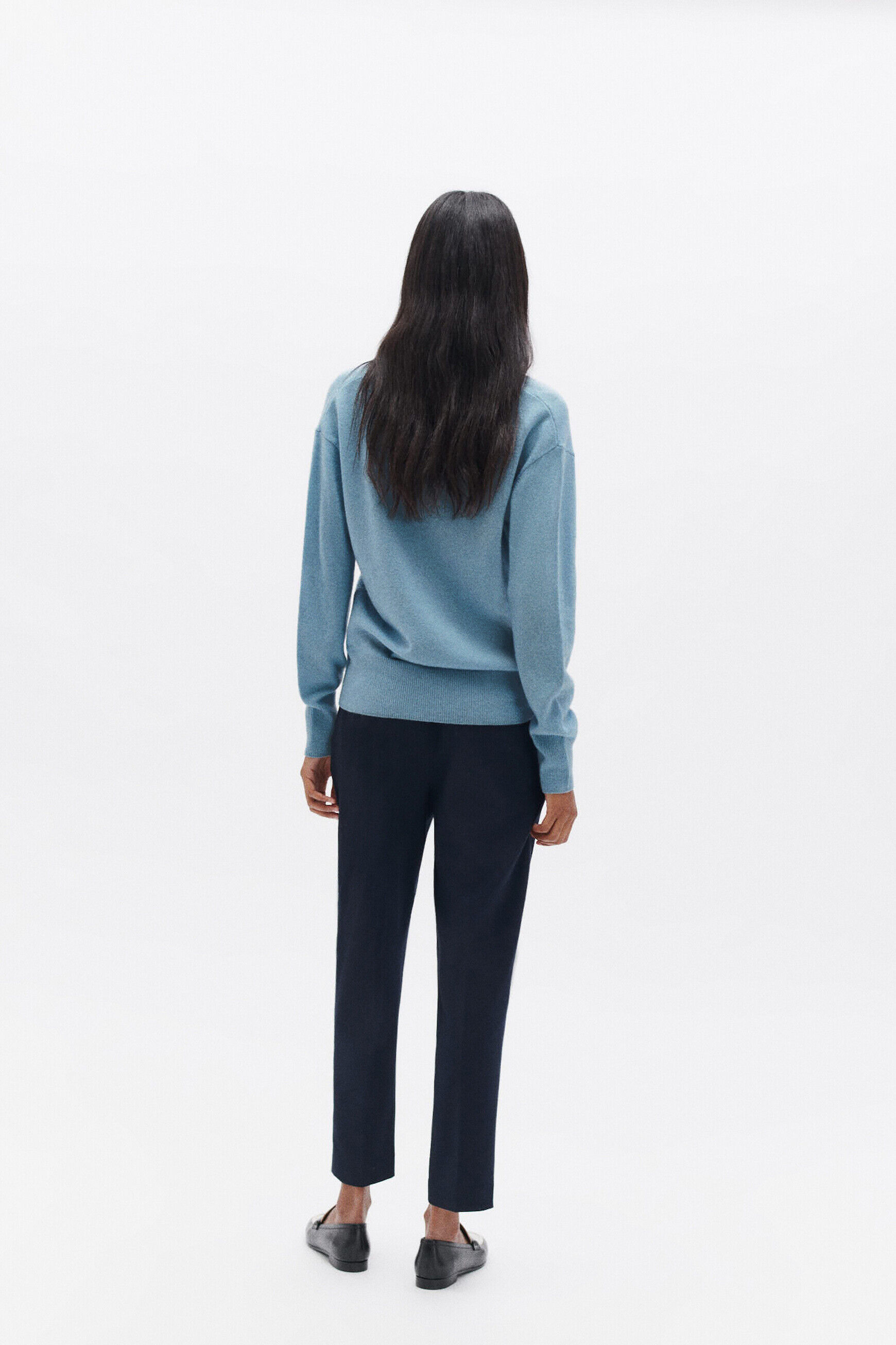Pull mona bleu ciel femme