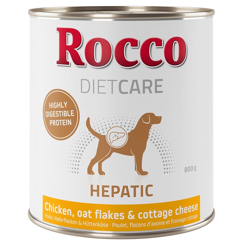 Rocco Diet Care Hepatic Huhn mit Haferflocken & Hüttenkäse 800 g