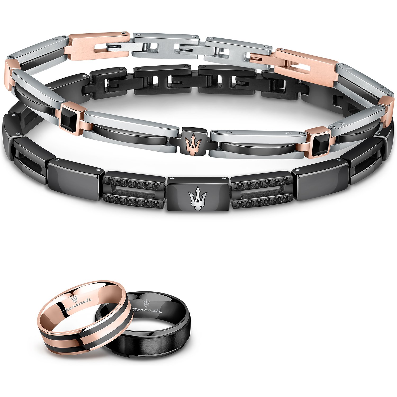 Čierne krúžky Maserati
