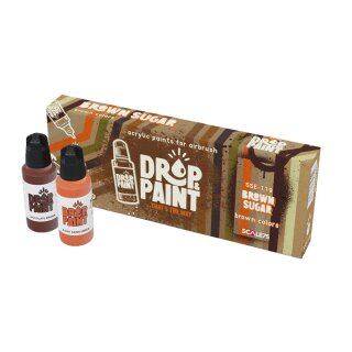 Scale 75 - Drop & Paint - Brown Sugar (8x17ml)