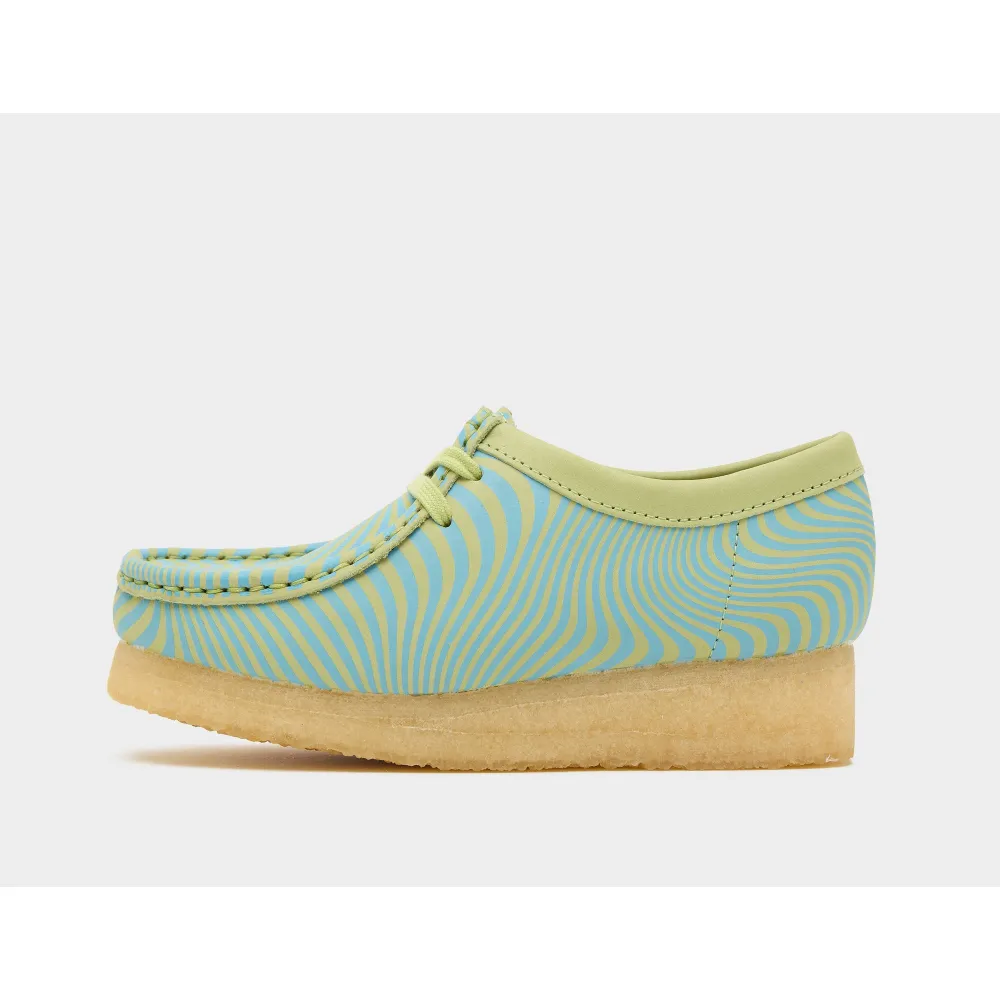 Clarks Wallabee. 261758344 / grün