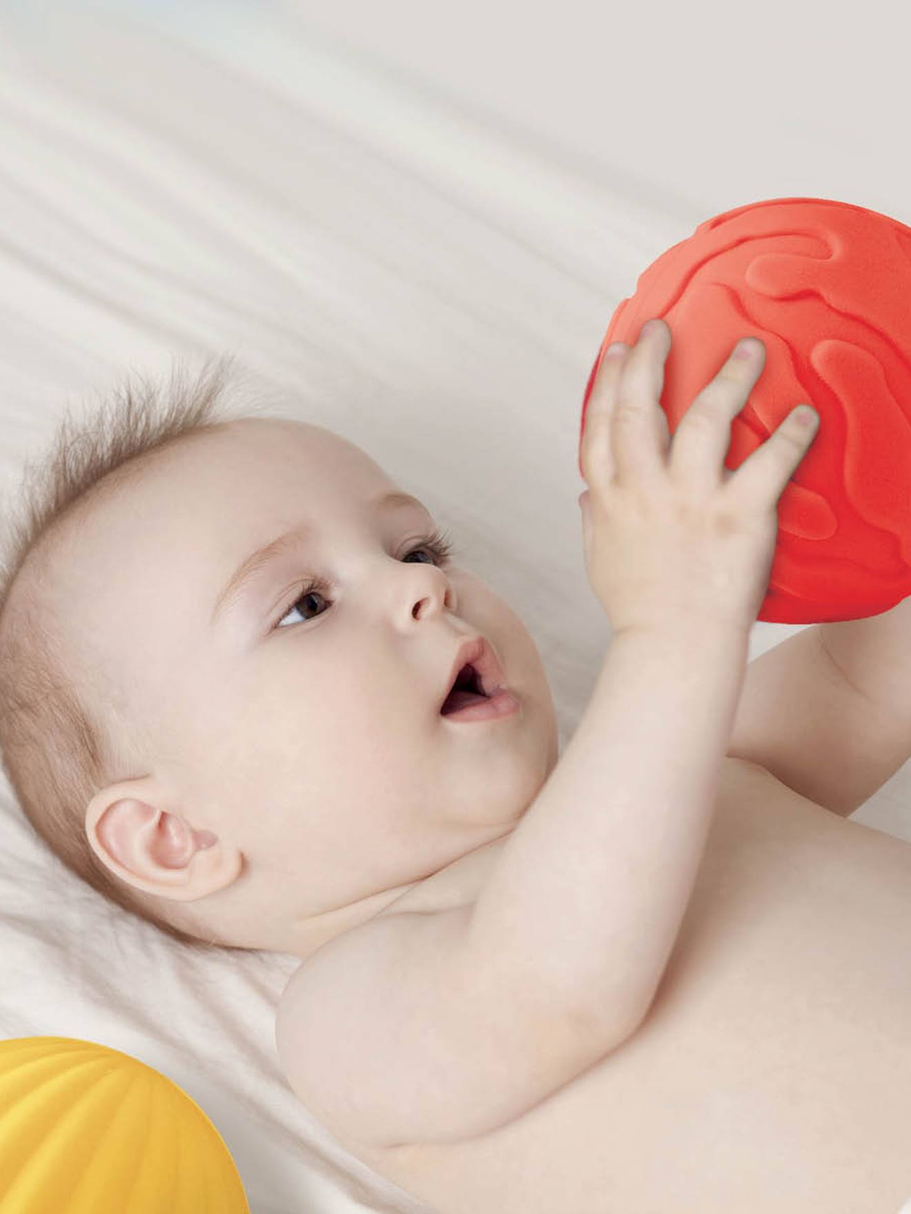 Ludi 3er-Set Baby Sensorikbälle LUDI - mehrfarbig