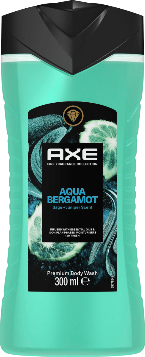 Duschgel Aqua Bergamot, 300 ml