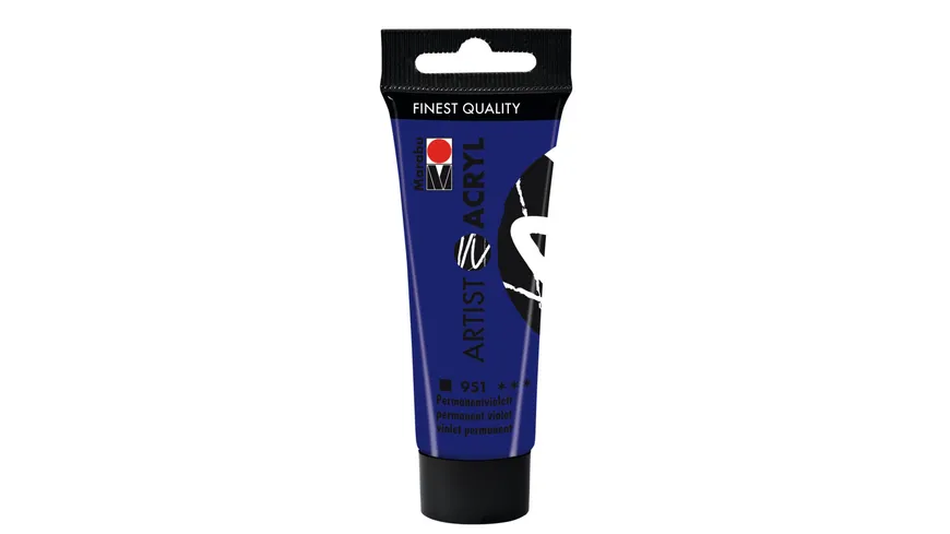 Marabu Artist Acryl, Permanentviolett 951, 22 ml 22 ml