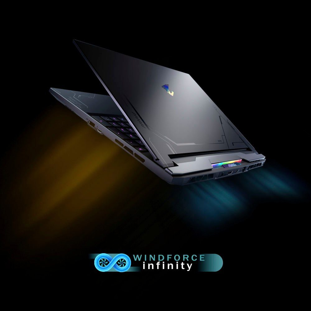 Gigabyte AORUS 15X ASF-B3DE654SH Gaming-Notebook (39,6 cm/15,6 Zoll, Intel Core i9 13900HX, GeForce RTX 4070, 1000 GB SSD)