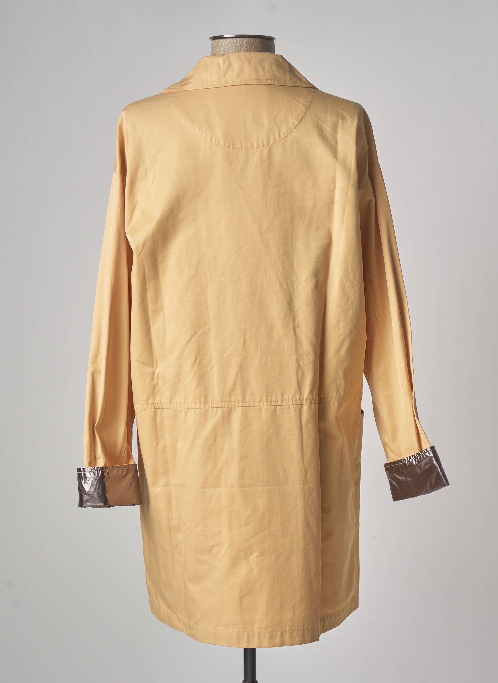 Yaya Trenchs Femme couleur jaune