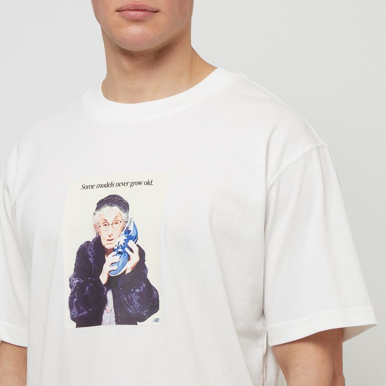 New Balance Athletics Models Never Age Relaxed Tee white