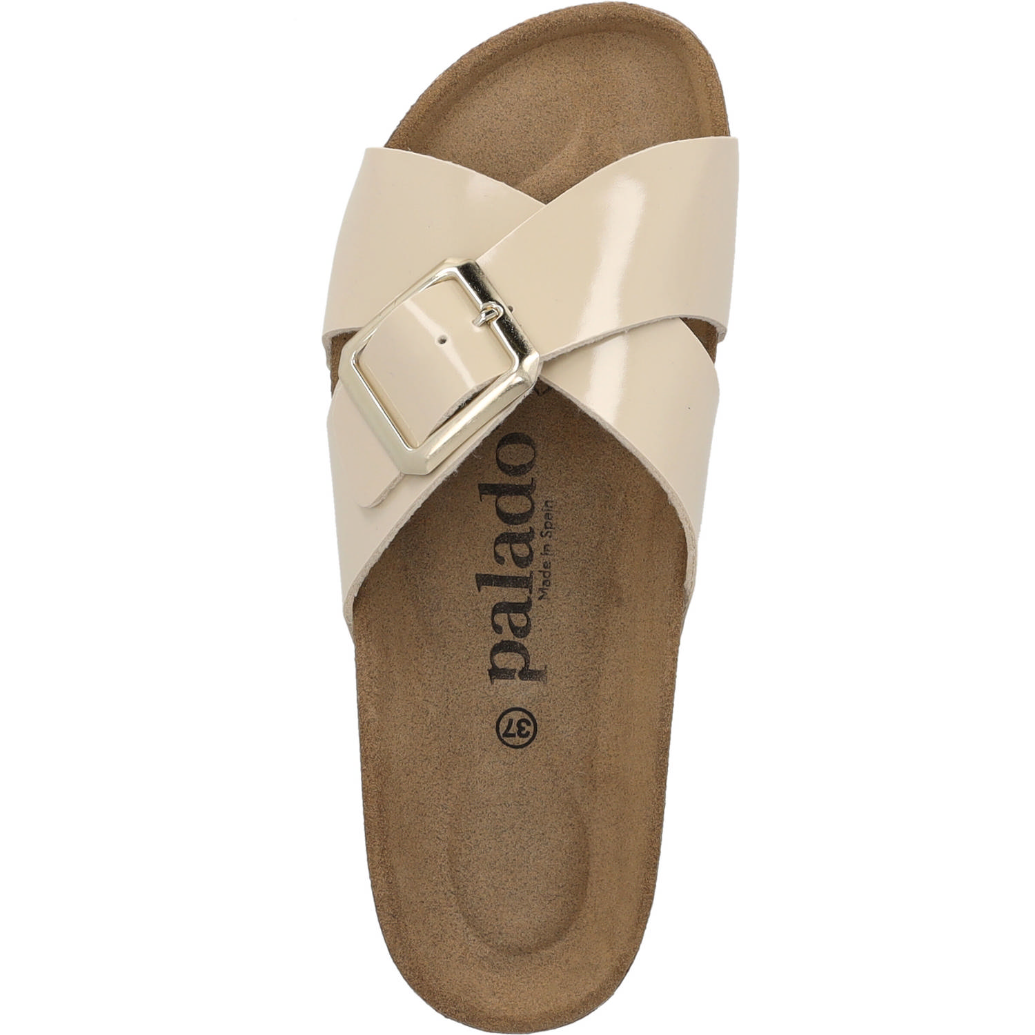 Palado Ranreak, Pantoletten, Damen, Beige Lack