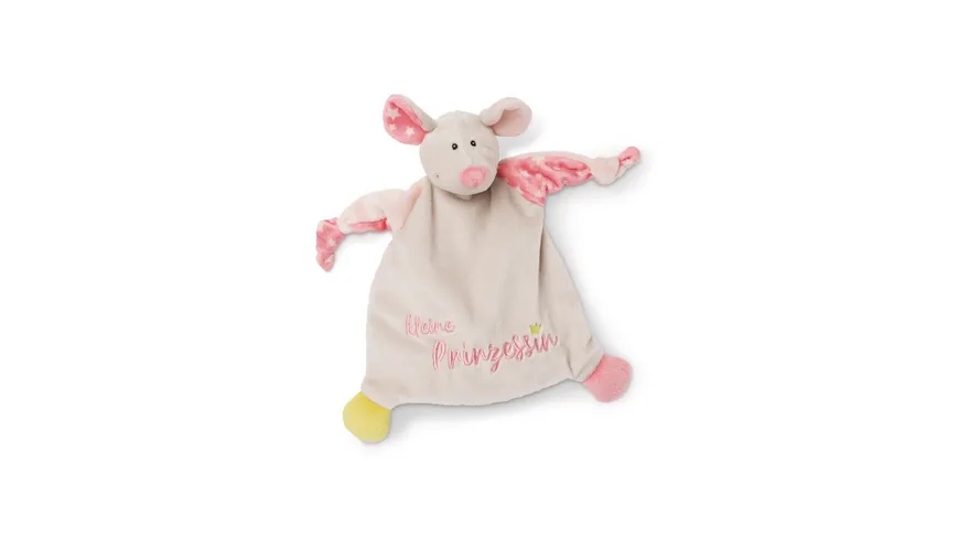 NICI Schmusetuch Maus 'Kleine Prinzessin'