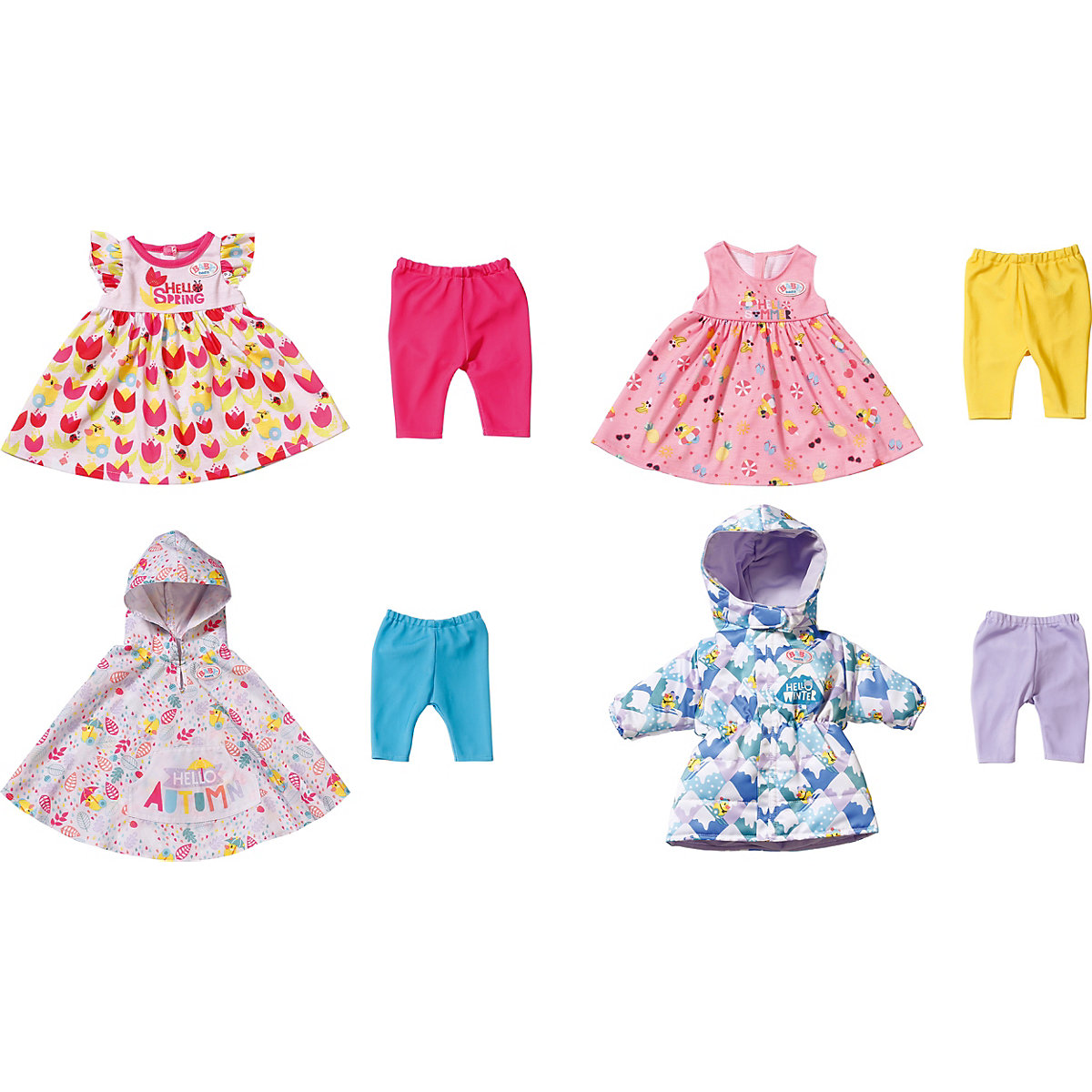 BABY born® Deluxe 4 Jahreszeiten Set 43 cm