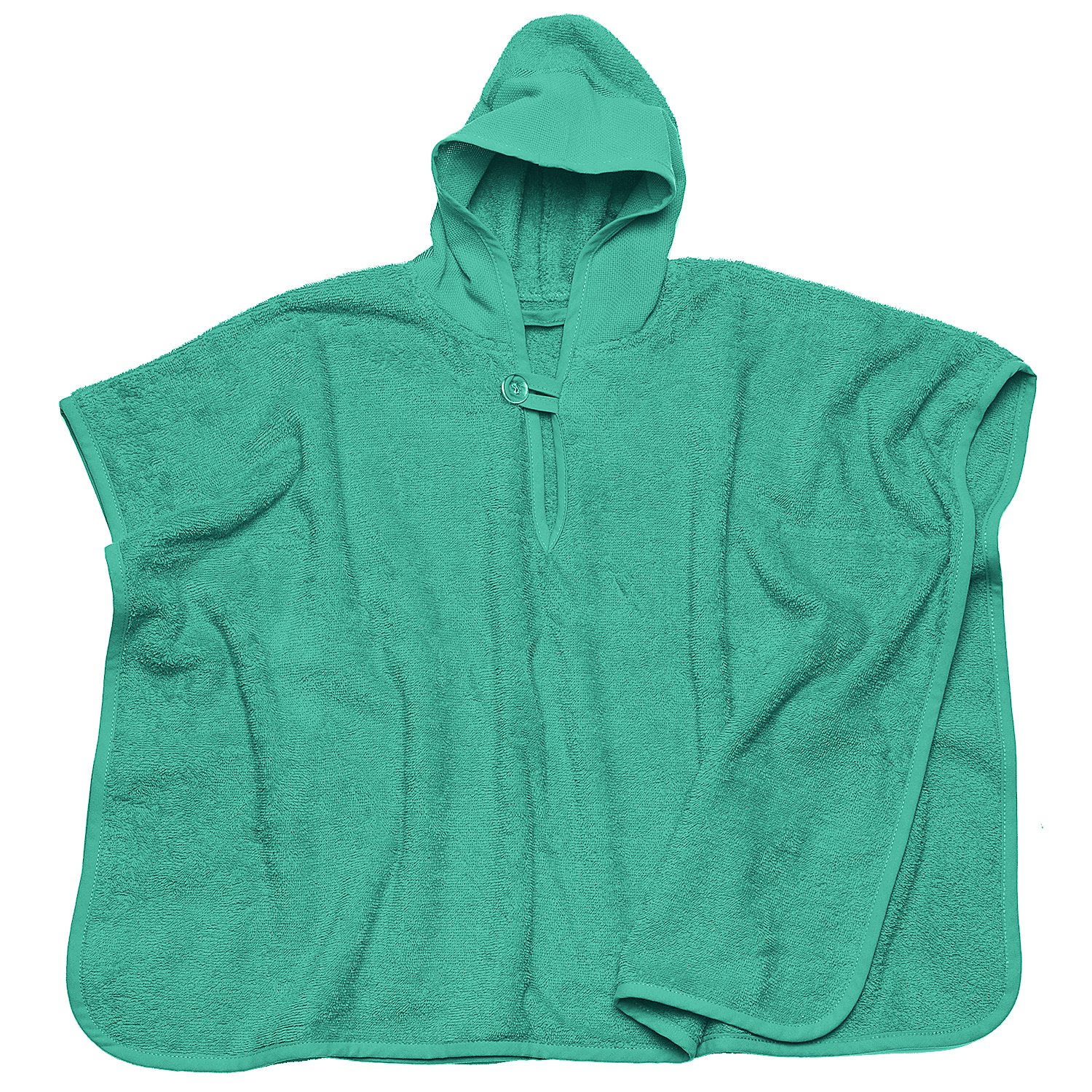 buttinette Frottier-Poncho, smaragd, 55 x 71 cm