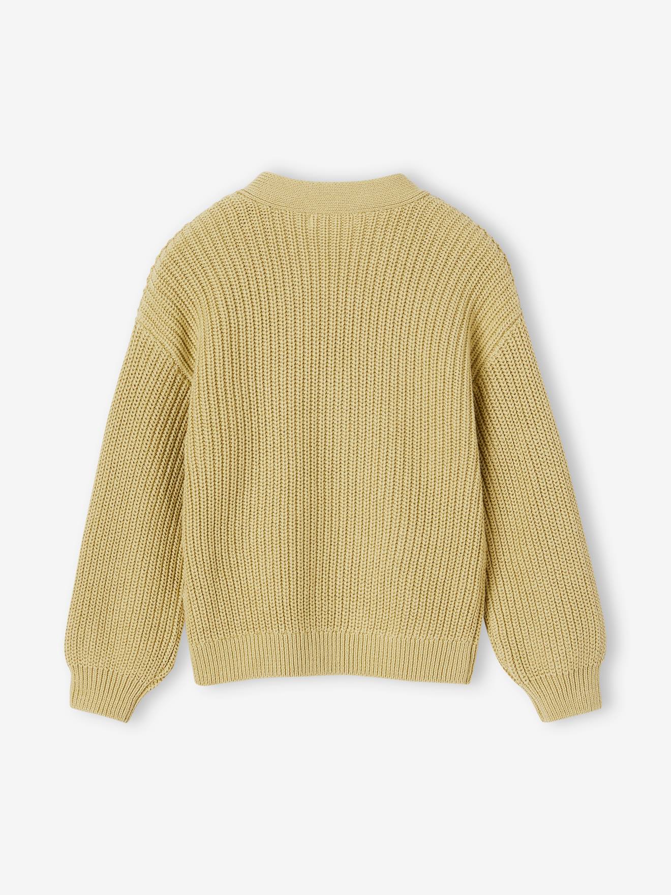 Vertbaudet Mädchen Strickjacke Oeko-Tex - pistaziengrün