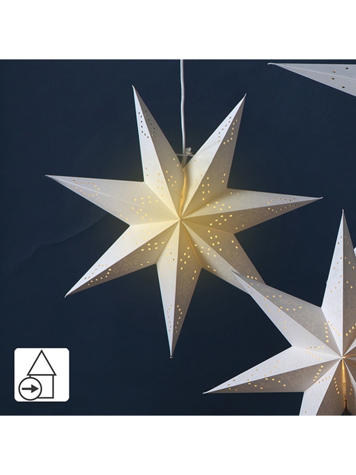STAR Trading Hängeleuchte Stern 'Sensy', creme, 54x51cm günstig kaufen onesize