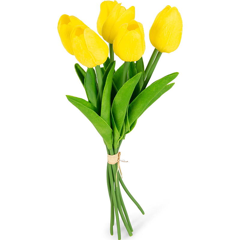 Home Tulipan 7 stk 30 cm gul