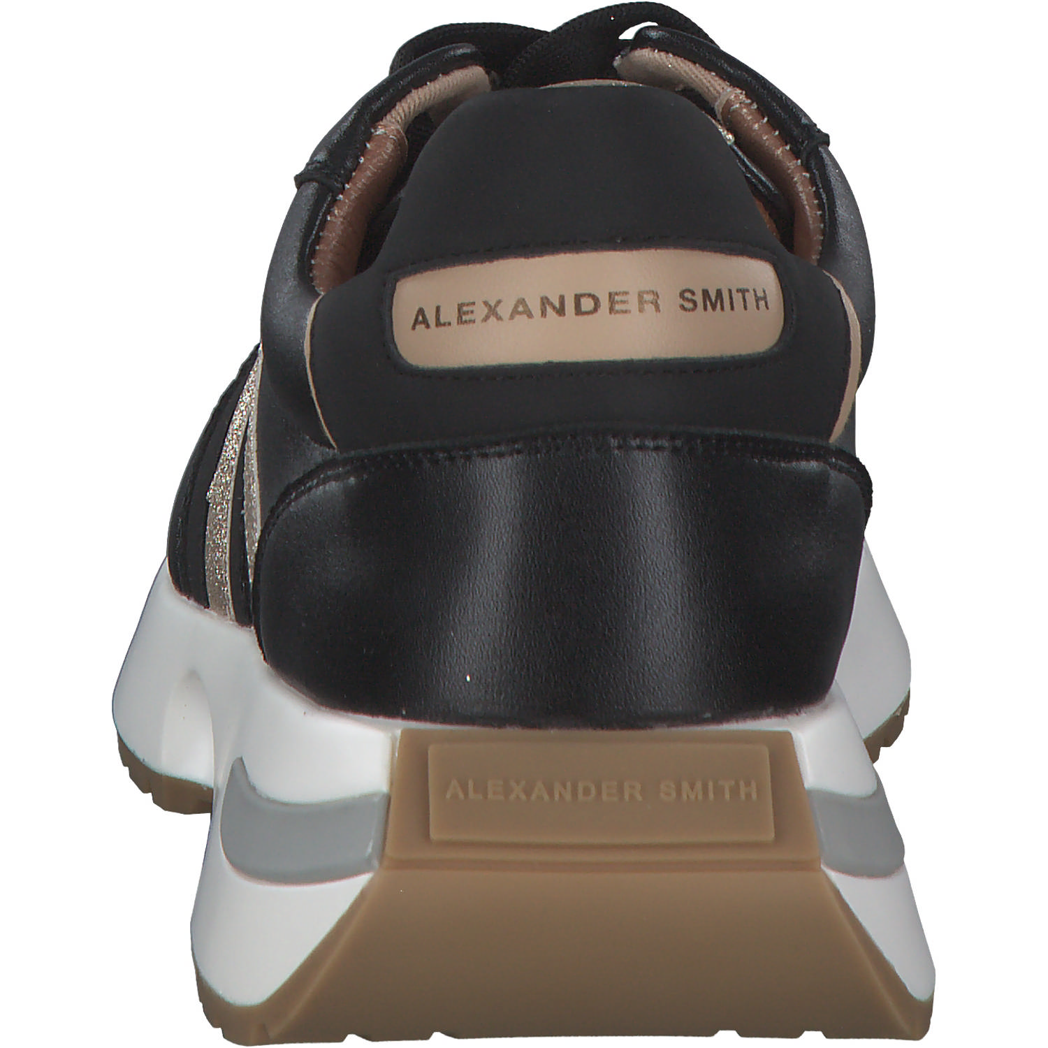 Alexander Smith Hyde AY S1D, Schnürschuhe, Damen, Schwarz