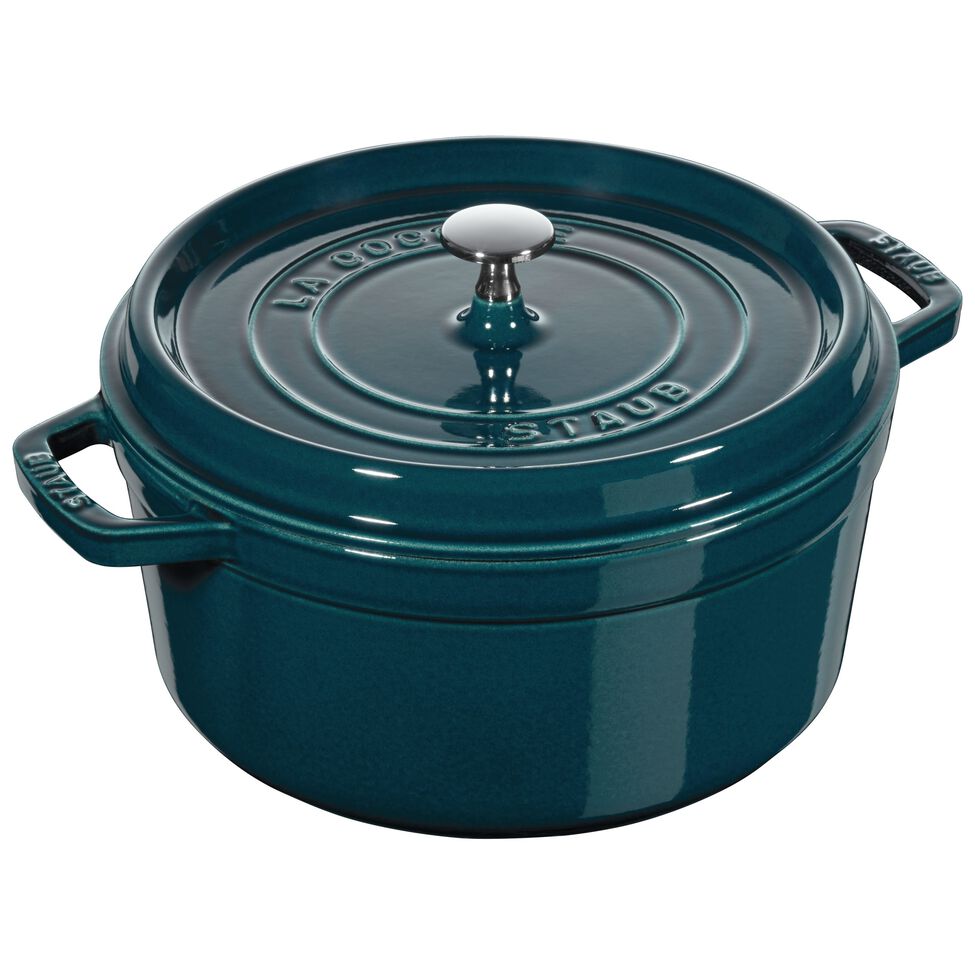 Cocotte 26 cm, rund, La-Mer, Gusseisen