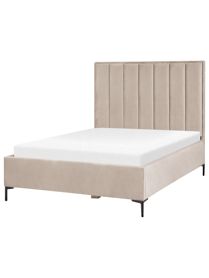 Beliani Schlafzimmer Set SEZANNE in Grau/Beige/Schwarz günstig kaufen onesize