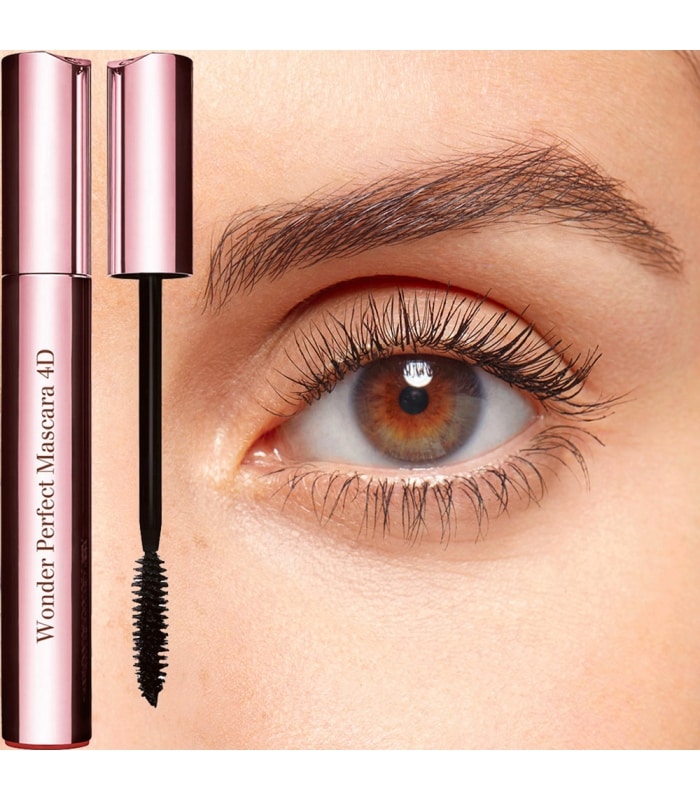 Clarins-MASCARA WONDER PERFECT 4D -Volume, longueur, courbure, haute définition.