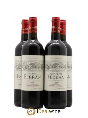 Pessac-Léognan Château Ferran 2015 - Lot de 4 Bouteilles