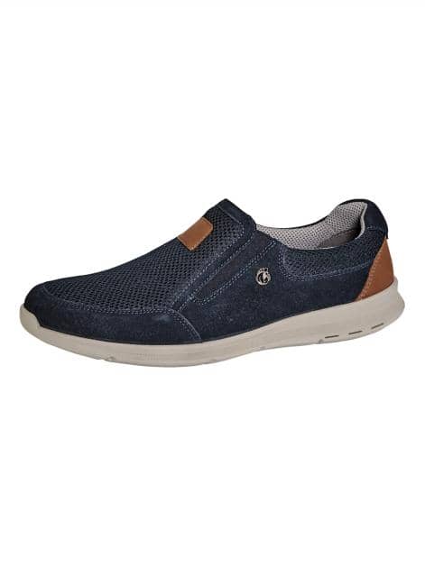 Slipper mit beidseitigen Elastikeinsätzen