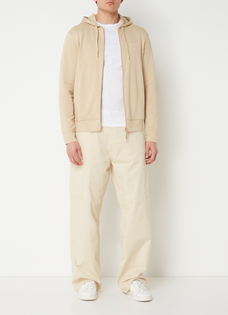Pantaloni cargo cu croi larg și buzunare laterale Armani Exchange
