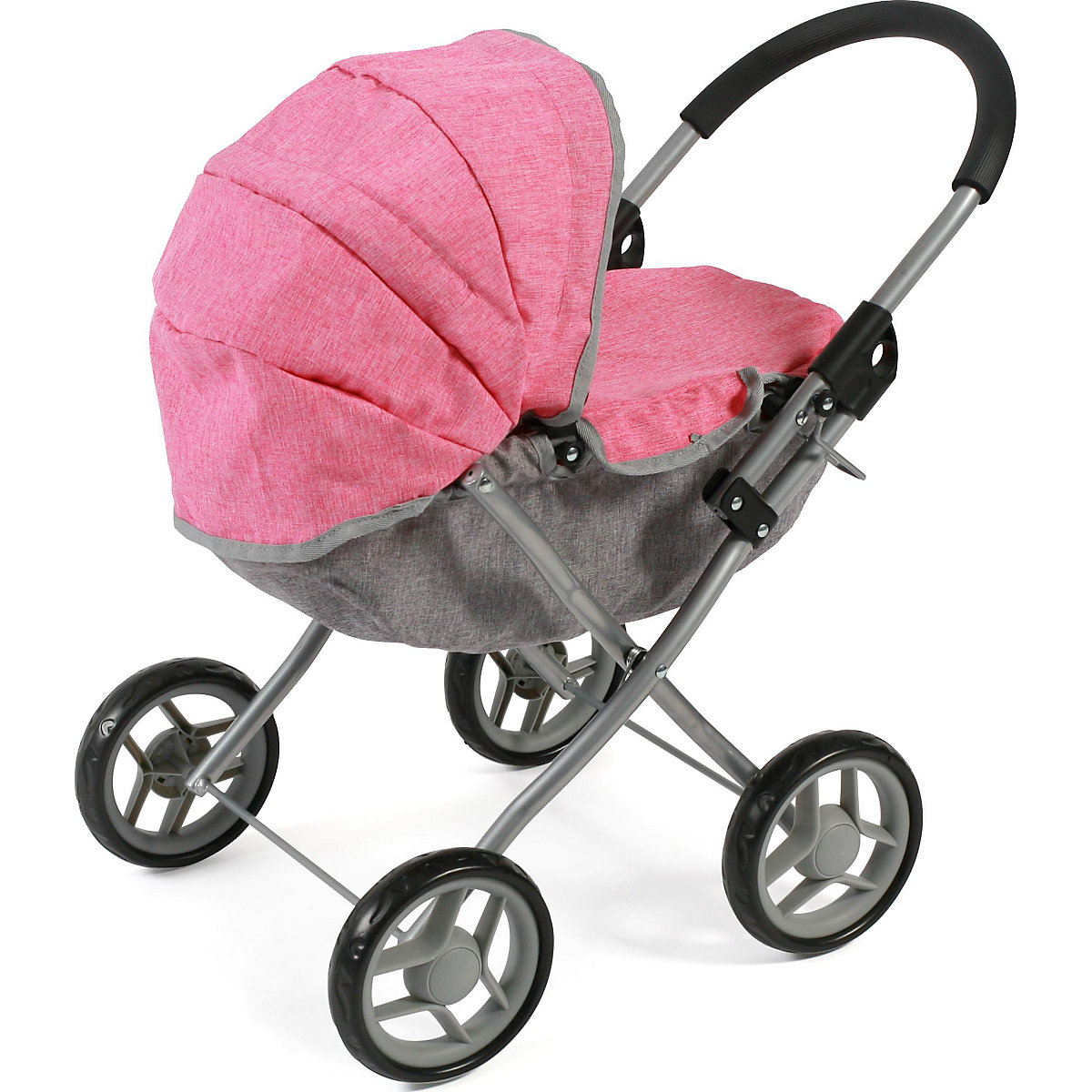 Puppenwagen LILLI, Melange pink