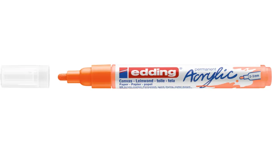 edding Acrylmarker 5100 medium neonorange neonorange
