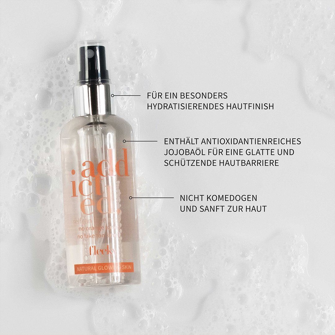 fleeky Selbstbräunungs-Gesichtswasser Self Tan Glowing Face Mist