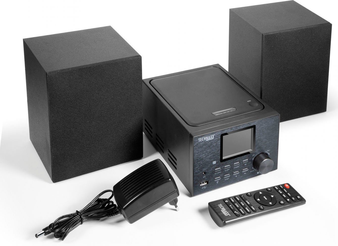 Technaxx TX-178 Internet- Stereoanlage (Digitalradio (DAB), FM-Tuner, Internetradio, 20 W)