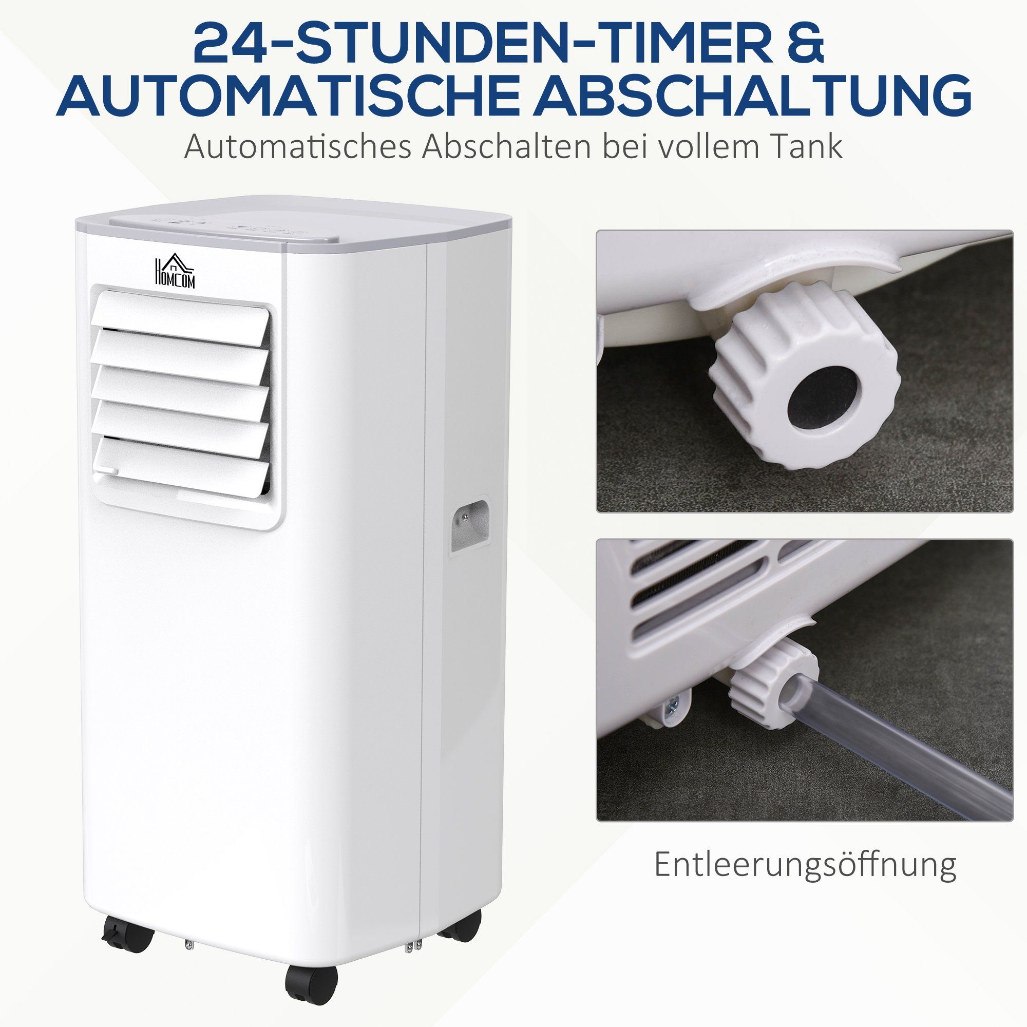 HOMCOM 4-in-1-Klimagerät 823-012V90