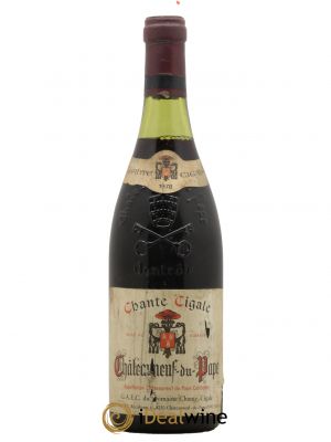 Châteauneuf-du-Pape Domaine Chante Cigale 1978 - Lot de 1 Bouteille