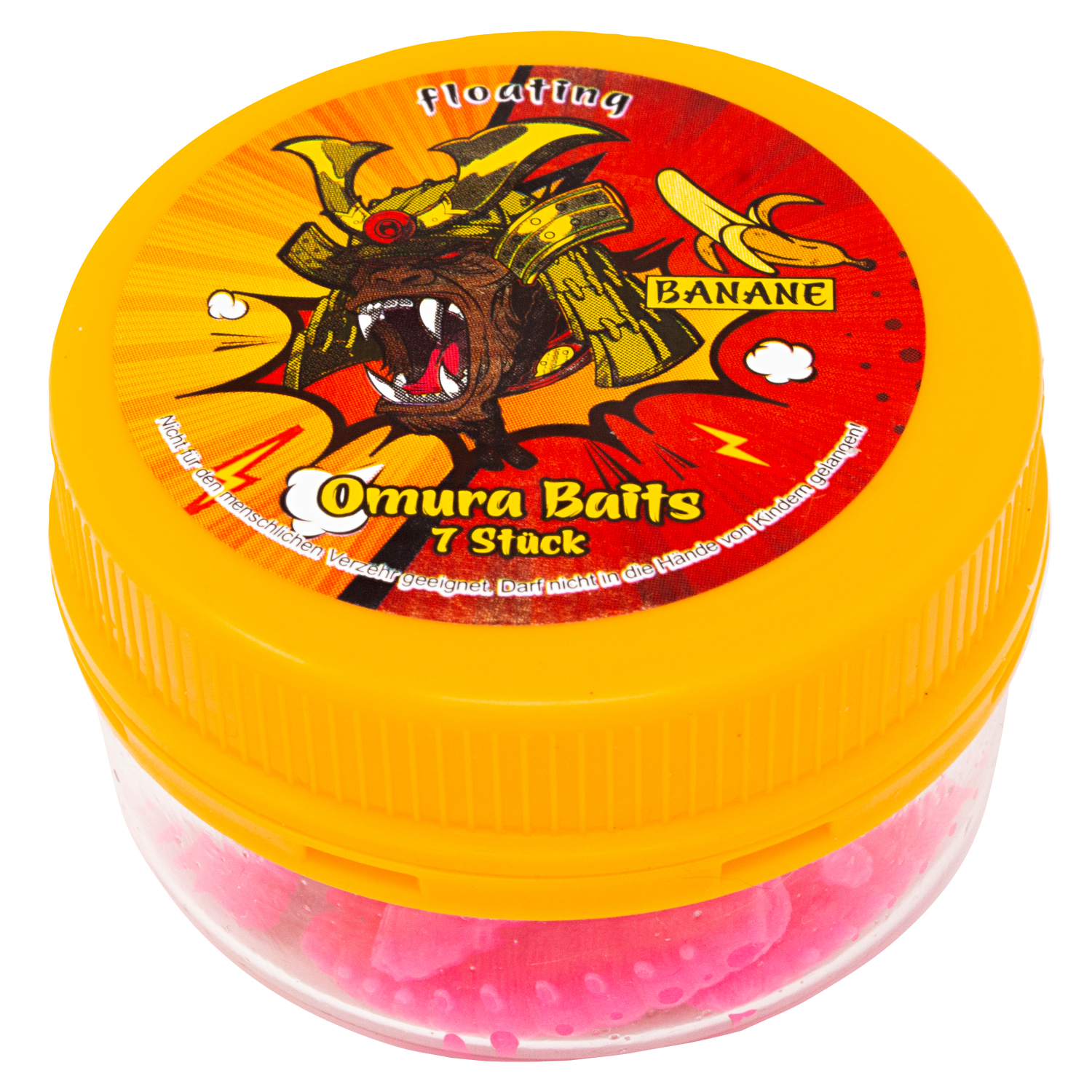 FTM Gummimaden Omura Baits Okto (neon pink UV)