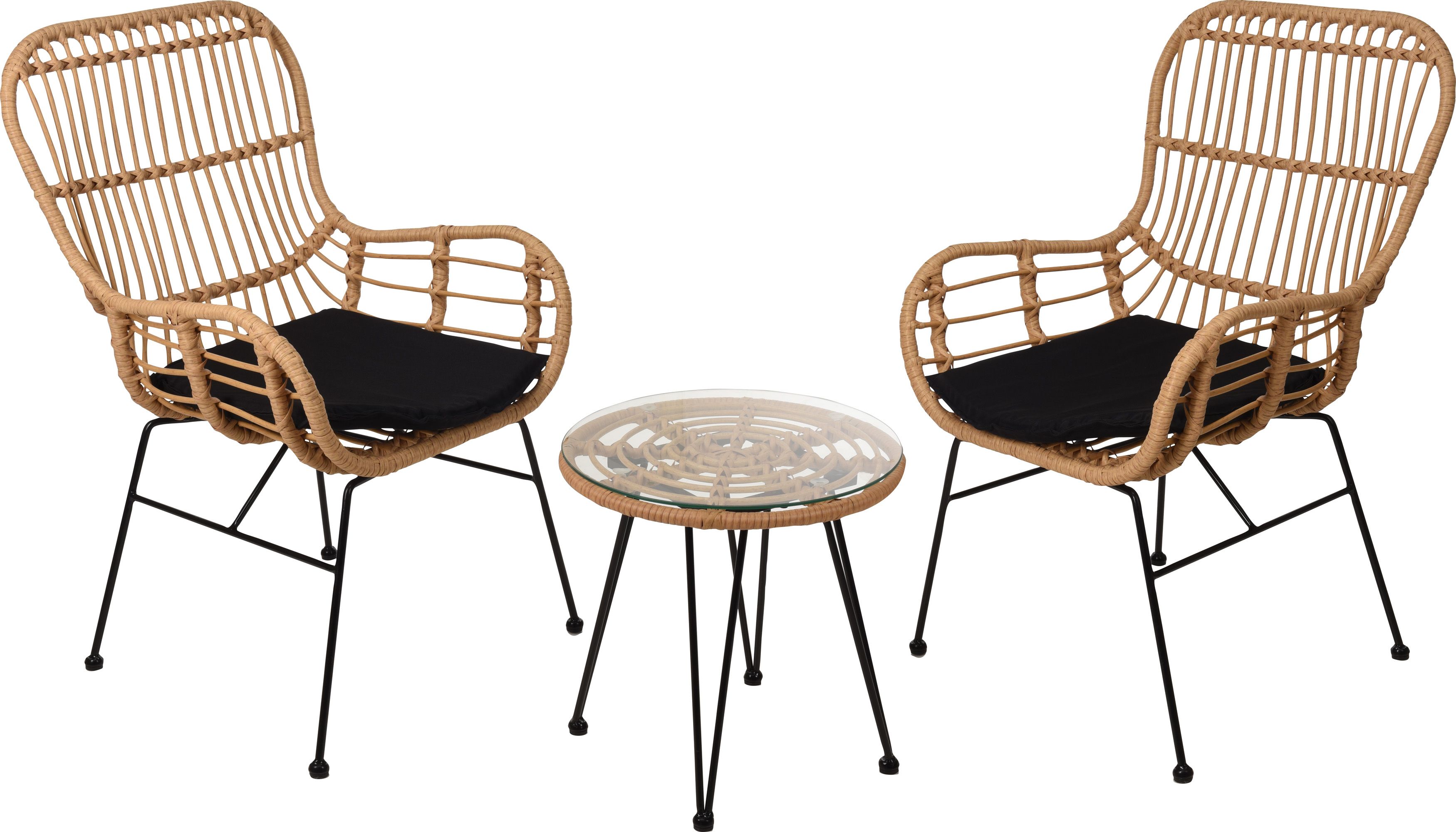 Relaxwonen Rattan Garten-Set