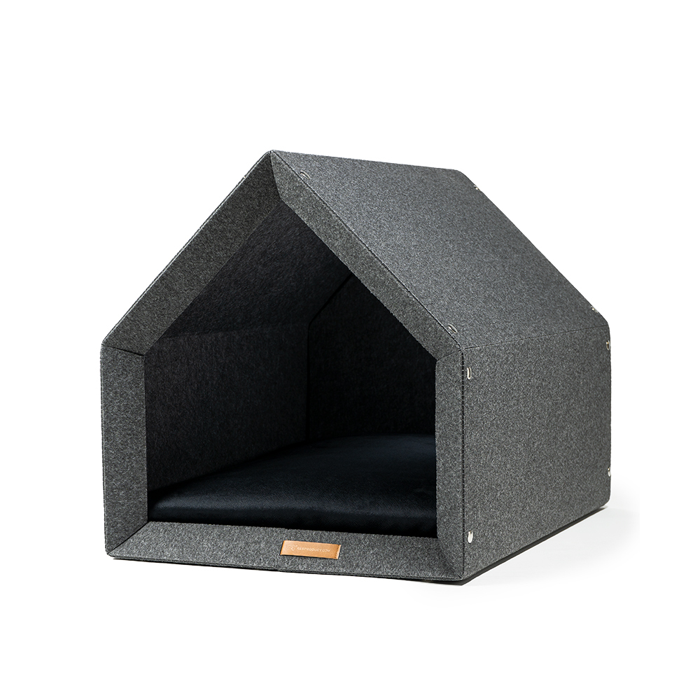 Rexproduct Hundehöhlen Rexproduct PetHome Dunkelgrau schwarz M