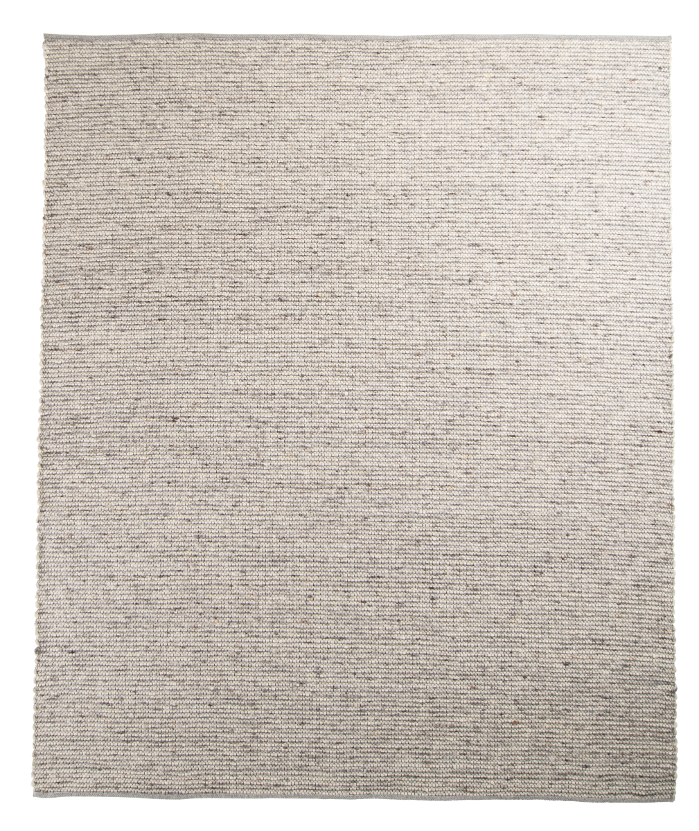 Interliving Handwebteppich B-8003 Grau 70 x 130 cm
