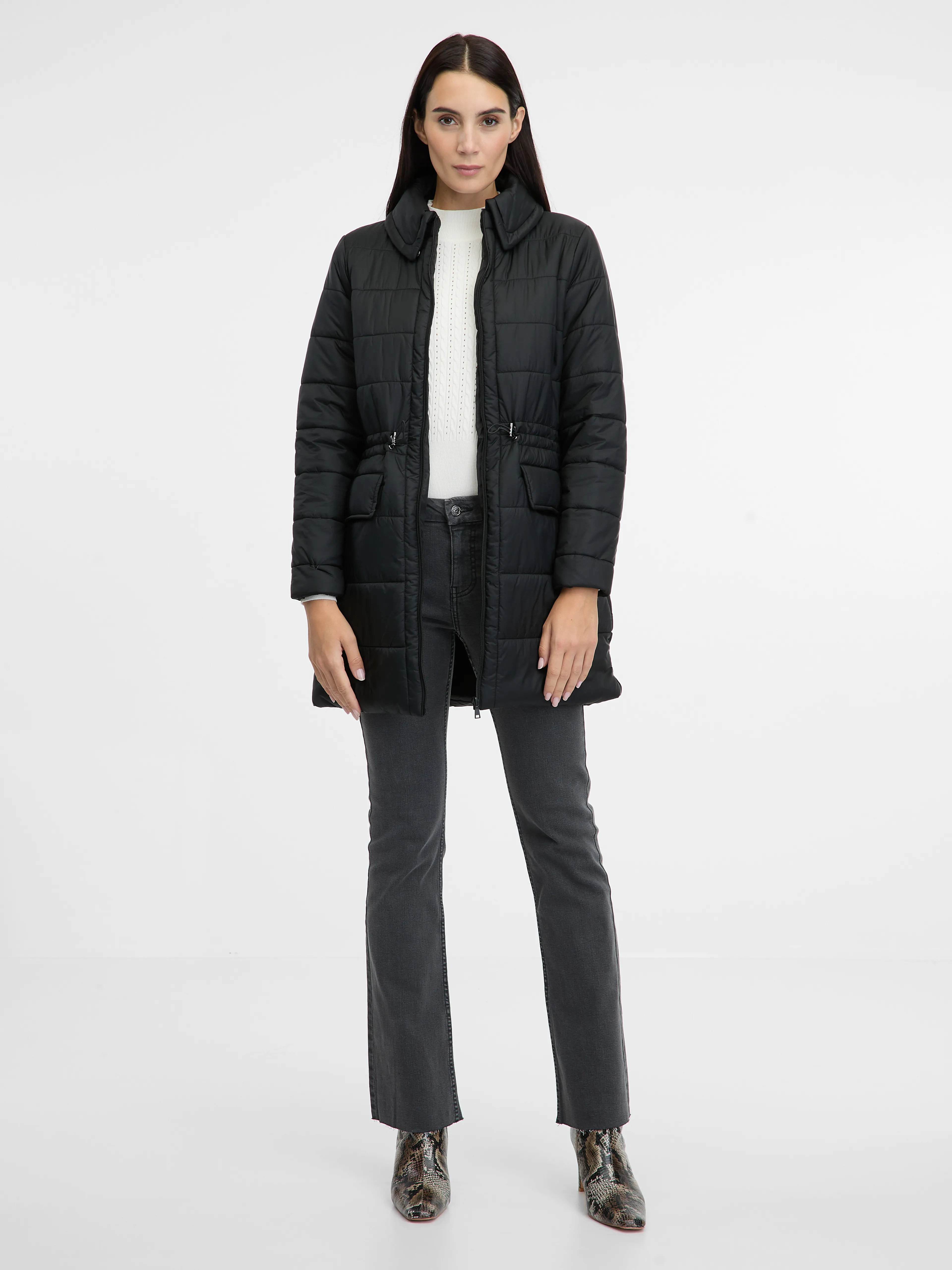 Schwarze Damen Winterjacke ORSAY