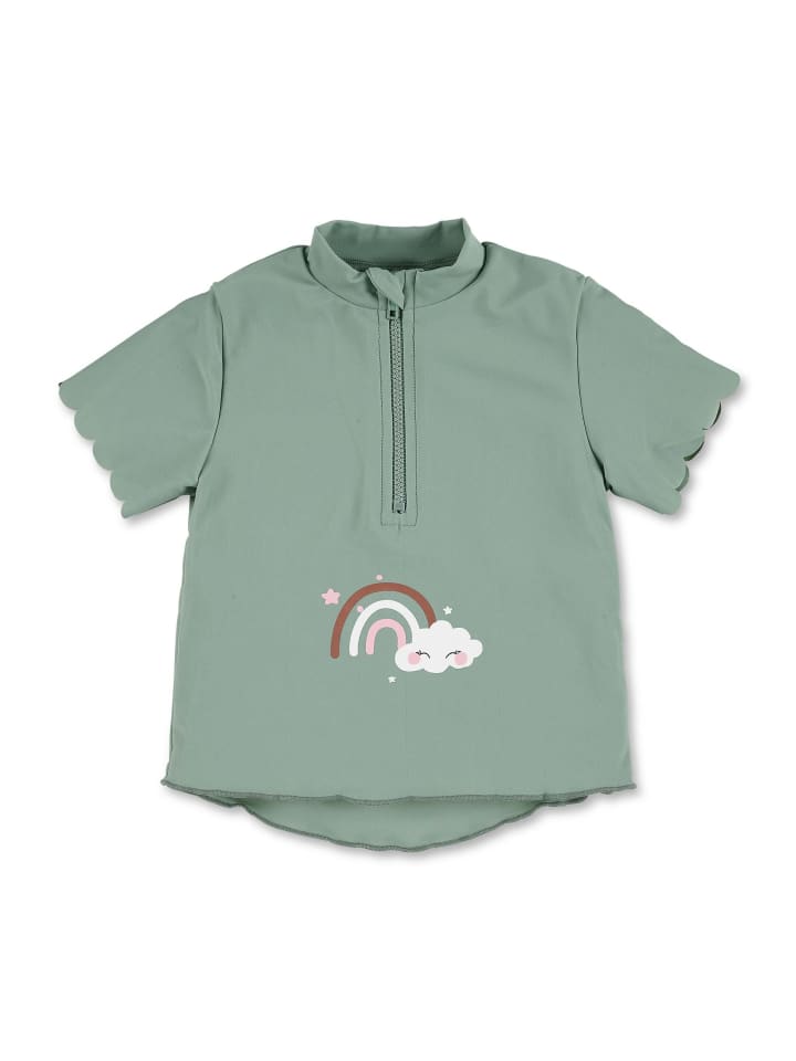 Sterntaler Badeshirt kurzarm Regenbogen in sattes grün günstig kaufen