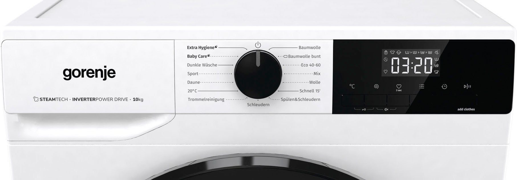 GORENJE Waschmaschine WNHAI 14 APS/DE, 10 kg, 1400 U/min, AquaStop
